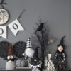 Gnome Decor, For Halloween Decor - Black / White - Image 12