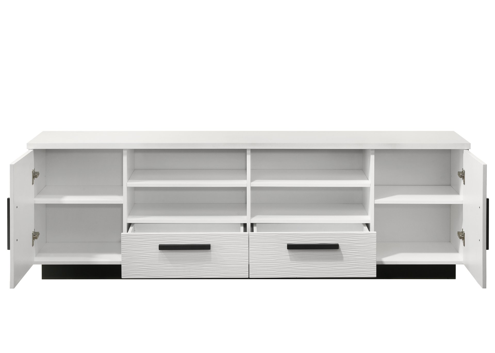 Matilda - TV Stand With Drawers - White Finish - Image 3