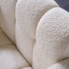 31.10" Wide Boucle Upholstered Accent Chair - Beige - Image 9