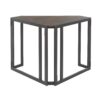 Roman - Industrial Corner Desk - Black / Espresso - Image 4