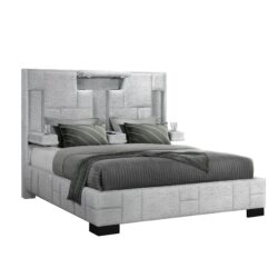 Yaris - King Bed - Gray
