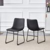 (Set of 4) Classic Chairs, A Stylish Seat Suitable For Modern Minimalist And Industrial Style Environments - Black - Image 7
