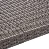 Savannah - Outdoor Wicker And Ottoman - Gray - Image 5