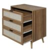 3 Drawer Cabinet, Suitable For Bedroom, Living Room, Study - Walnut - Image 7