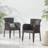 Anaya - Dining Chair (Set of 2) - Brown Multi - Image 4