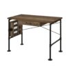 Endang - Writing Desk - Weathered Oak / Black - Image 12