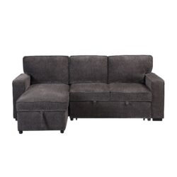 Territory - Pull Out Sofa Bed - Dark Gray