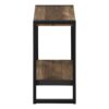 Accent Table, Side, End, Nightstand, Lamp, Living Room, Bedroom, Industrial - Brown - Image 11