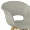 Kona - Outdoor Dining Chair In Plastic (Set of 2) - Taupe - Image 6