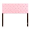 Full Cheerful Adjustable Headboard - Pink - Image 2