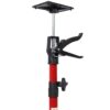 Steel Adjustable Support Pole 4 Pack With Carry Bag, Third Hand Support System For Drywalls And Cabinets, Extends 20 To 45" - Black / Red - Image 10