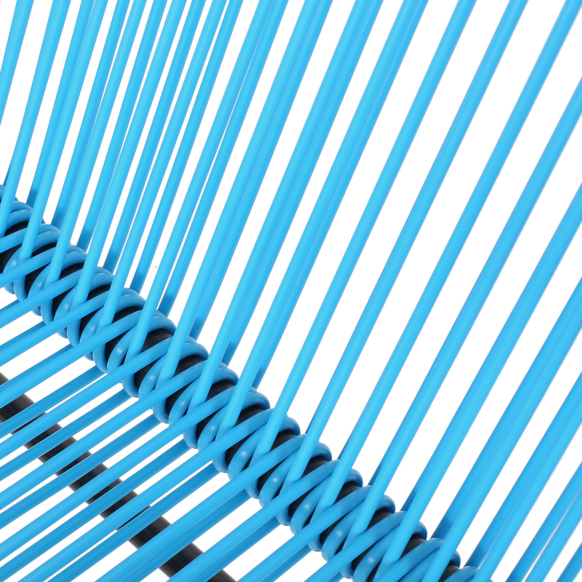 Modern Nusa Chair Outdoor Seating Woven Rope - Blue - Image 14