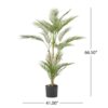 Artificial Palm Tree, Tropical - Green - Image 3