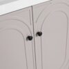 Modern 30" Freestanding Bathroom Vanity With Soft Close Cabinet Doors, Excluding Sink - Khaki - Image 14
