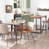 Austin - Industrial Dining Table - Antique - Image 8