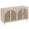 4 Door Cabinet, Suitable For Bedroom - Natural - Image 9