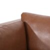 Contemporary 3 Seater Sofa Upholstery - Light Brown - Image 9