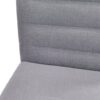 Mid Century Modern Dining Chair (Set of 2) With Channel Stitching - Dark Gray - Image 12