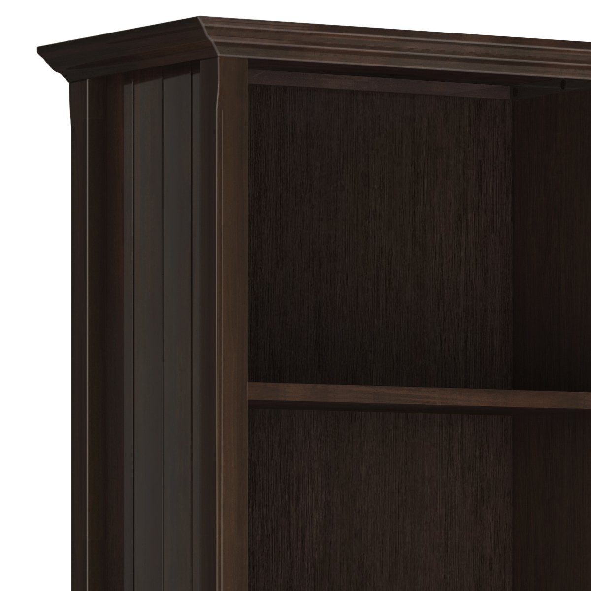 Acadian - 5 Shelf Bookcase - Brunette Brown - Image 3