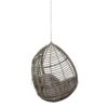 Morris - Teardrop Hanging Chair With 8Ft Chain - Gray - Image 8