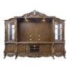 Latisha - Entertainment Center - Antique Oak - Image 6