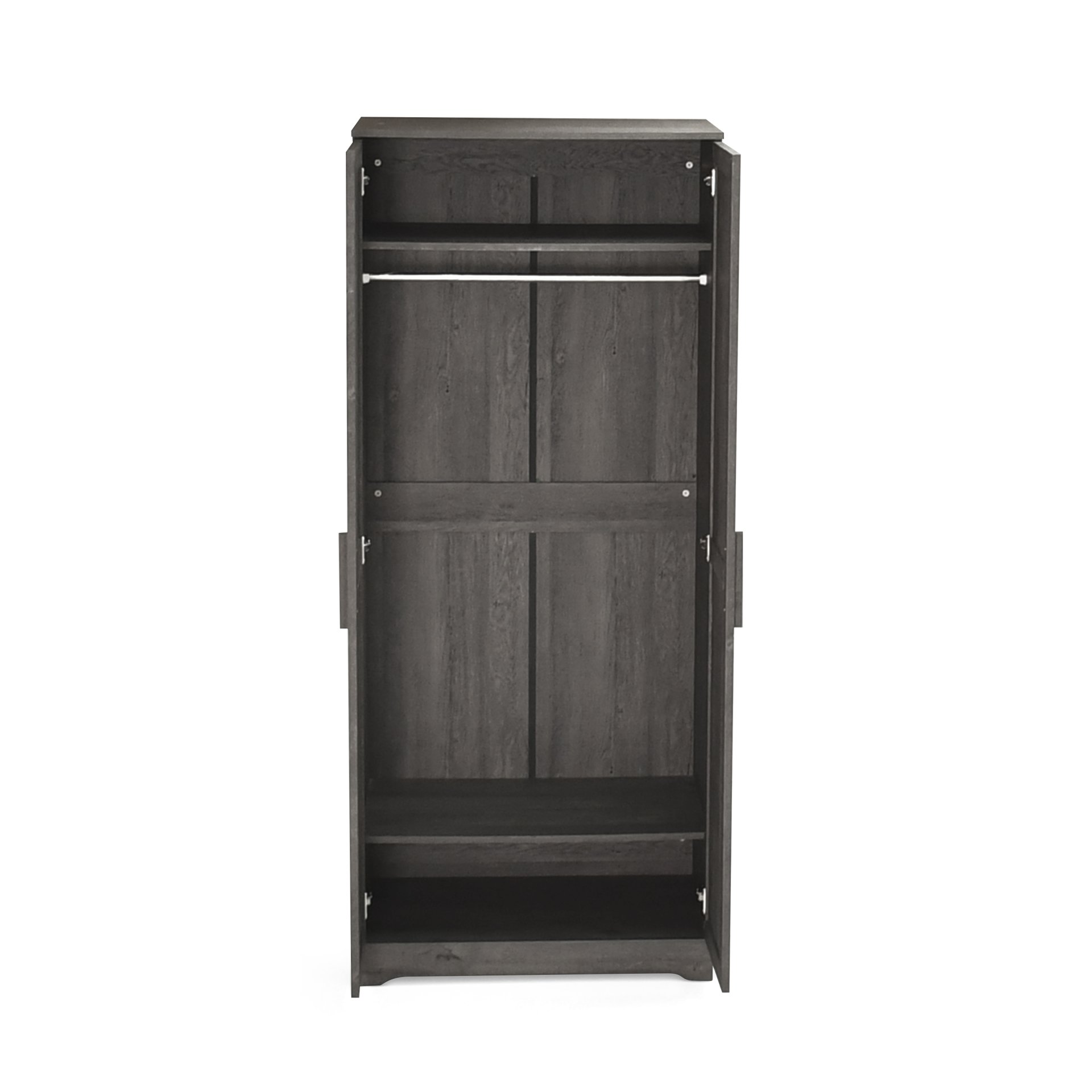 Danbury - Wood Wardrobe - Gray - Image 8