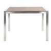 Fuji - Contemporary Counter Table - Walnut - Image 4