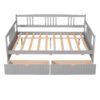 Full Size DayBed With 2 Drawers - Gray - Image 15
