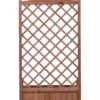 Raised Garden Bed With Trellis 2 Pack, Outdoor Planter Box & Plant Stand With Climbing Racks - Brown - Image 20