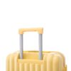 20" / 24" / 28" 3 Pieces / Set Spinner Wheel Luggage, Carry On Suitcase, With Cup Holder & USB Port & Phone Holder - Yellow - Image 12