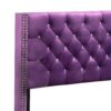 Full Bed Charming Transitional - Purple - Image 5