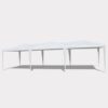 10X30' Wedding Party Canopy Tent Outdoor Gazebo With 5 Removable Sidewalls - White - Image 8