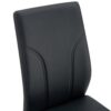 Modern (Set of 6) Dining Chair Set With High Back Material And Sturdy Legs - Black - Image 10