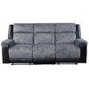Alicia - Reclining Sofa - Gray / Black - Image 8