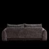 Lamb's Wool 2 Seater Cushion Sofa Comfortable Sofa For Living Room Bedroom And Other Casual Spaces Lamb's Wool Sofa With 2 Cushions And 2 Ball Pillows (Set of 2) - Gray - Image 21
