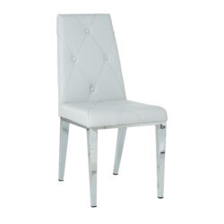 Modern Simple Light Luxury Dining Chair (Set of 2) Light Gray