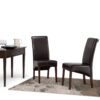 Avalon - Deluxe Parson Dining Chair (Set of 2) - Tanners Brown - Image 9
