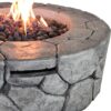 Reinforced - Outdoor Fire Pit - Charcoal Gray - Image 4