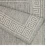 Sunshine - 2'7" X 7'3" Indoor, Outdoor Area Rug - Silver - Polypropylene - Image 3