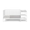 Palmer - 3 In 1 Convertible Crib, Changer Combo - White - Image 3