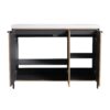 Modern Freestanding Bathroom Vanity With Resin Sink & Soft Close Doors - Light Coffee - Image 16