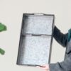 Decorative Galvanized Nesting Trays (Set of 3) - Gray - Image 13