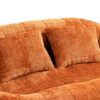 Durable Comfort High Back Bean Bag Sofa Lounger For Adults And Kids, Indoor & Outdoor - Orange - Image 21
