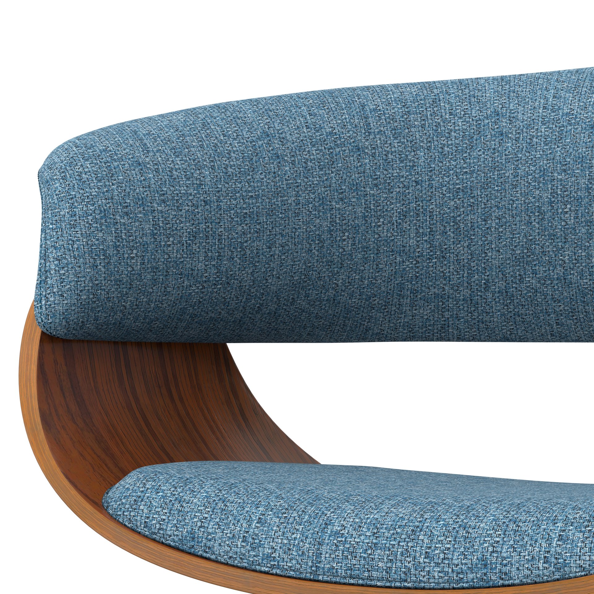 Sheldon - Adjustable Swivel Bar Stool - Denim Blue - Image 11