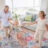Maval - 5' X 8' Washable Area Rug - Cream - Image 5