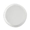 Transitional Ruby - Side Table With Lace Cut Design - White - Image 10