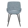 Fabrico - Mid-Century Modern Dining Chair (Set of 2) - Black / Blue - Image 5