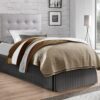 Twin Stylish Adjustable Headboard - Light Gray - Image 4