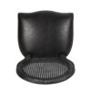 French Country Dining Chair (Set of 2) With Cane Backrest - Black - Image 10