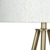 Lighting, Floor Lamp, Brass Metal, Contemporary - Ivory - Image 2